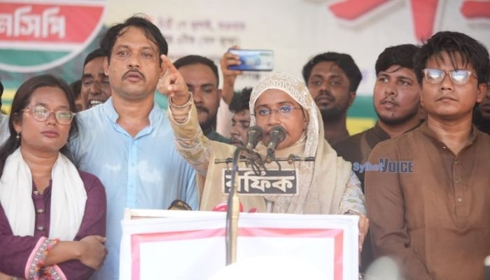 আলোকচিত্রে সুনামগঞ্জে এনসিপির পদযাত্রা